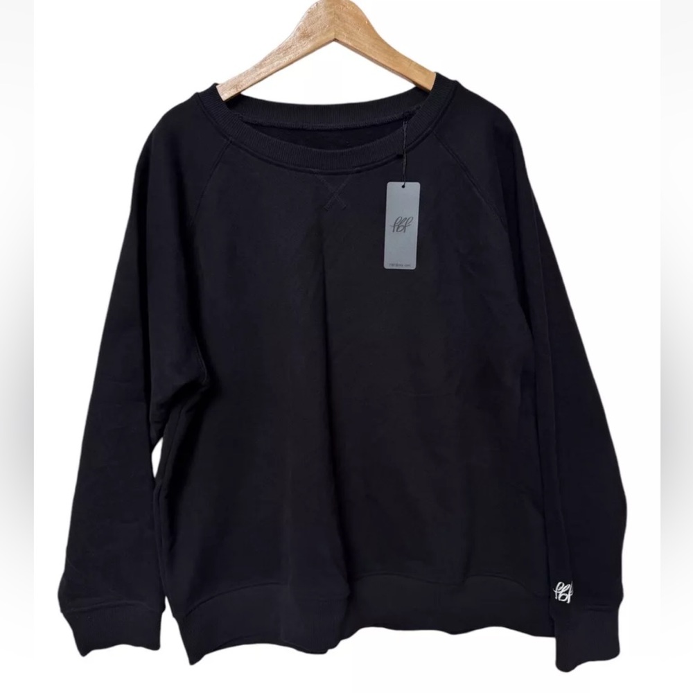 FBF Body Women’s Everyday Sweatshirt Sz 2XL Black